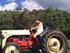 Paul B Plante II's 1948 8N with wife Bonnie aboard. From  Charlotte, VT.